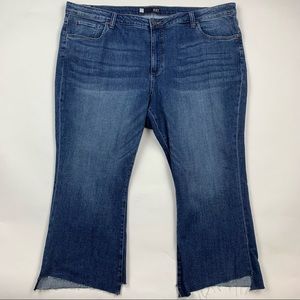 Kut From The Kloth Stella High Rise Flare Jeans Sz 24W